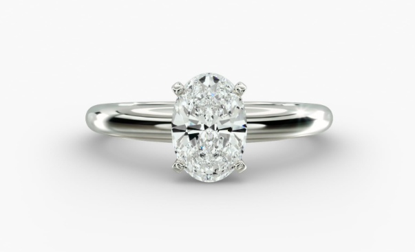 Oval Cut Diamond Ring - Blue Nile.